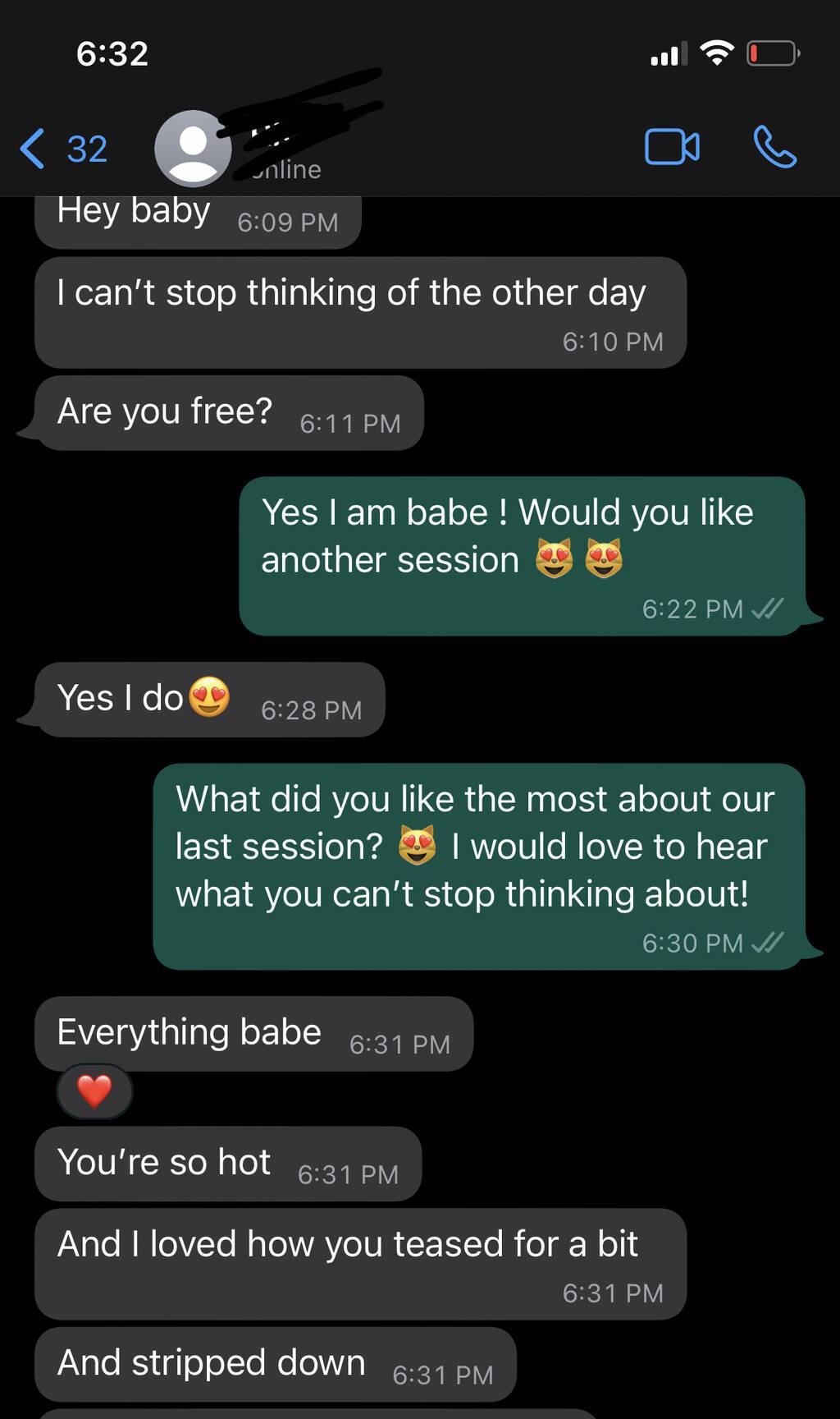 Experienced Online cam slut